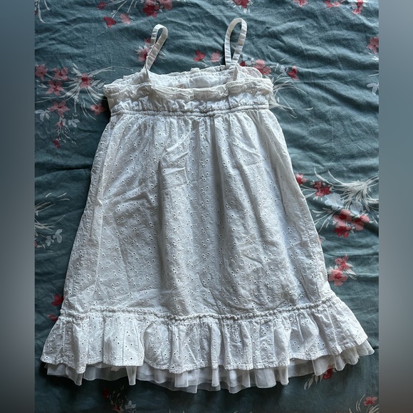 🌸2/$12🌸 White Eyelet Dress - Picture 3 of 5